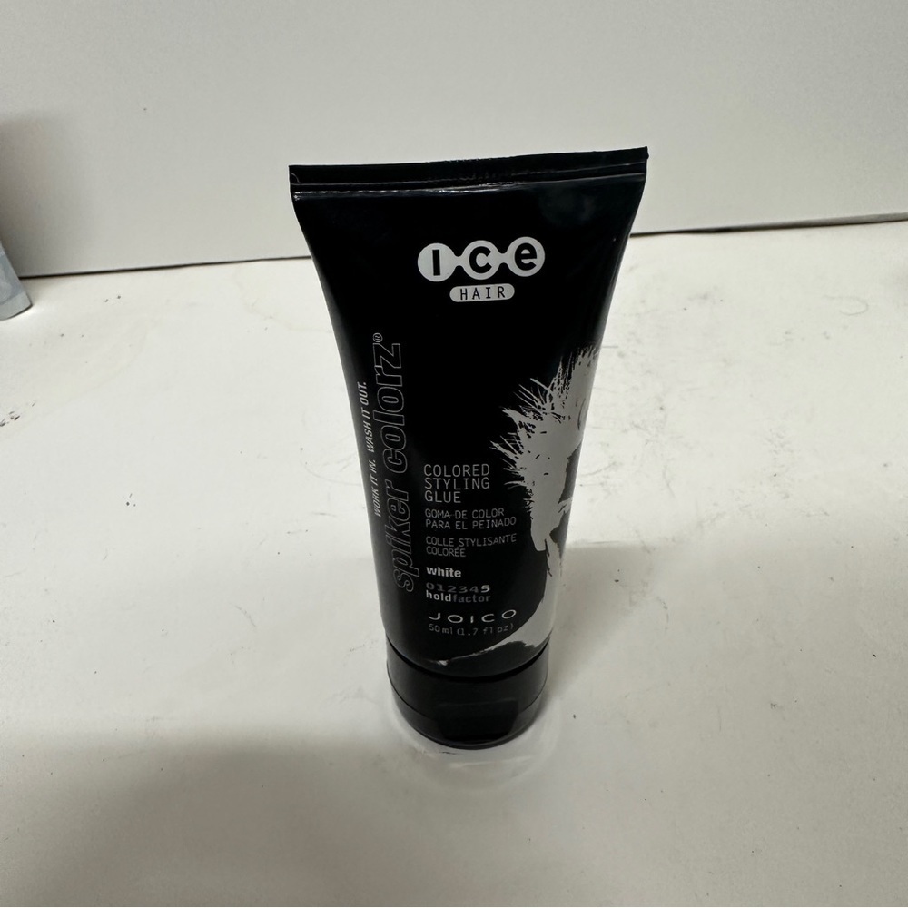 Joico Ice Hair Spiker Colorz White 1.7 Oz Color Colored Styling Glue HTF